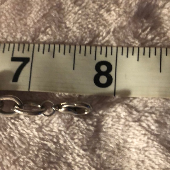 JUICY HARD ROCK BRACELET SILVER CRYSTALS PEARLS - Picture 9 of 12